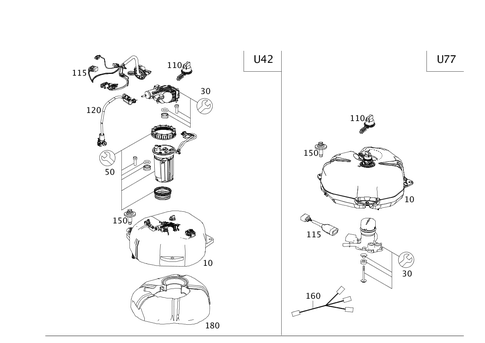 AdBlueÄ‚Â‚Ä¹Ë Container and Lines for 2016 Mercedes-Benz E250 #0