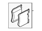 34107886853 - Brakes: Brake Pads for BMW Image