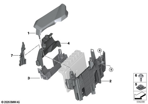 Control Unit Box for 2026 BMW 550eX #0