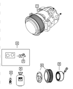 82300102AC - Air Conditioners and Heaters: A/c Compressor Lubricant for Chrysler: 200, 300, Aspen, Pacifica, PT Cruiser, Sebring, Town &amp; Country, Voyager | Dodge: Avenger, Caliber, Caravan, Challenger, Charger, Dakota, Dart, Durango, Grand Caravan, Journey, Ram 1500, Ram 2500, Ram 3500, Viper | Fiat: 500, 500L | Jeep: Commander, Compass, Grand Cherokee, Liberty, Patriot, Wrangler | Ram: 1500, 2500, 3500, C/V, Dakota | SRT: Viper Image