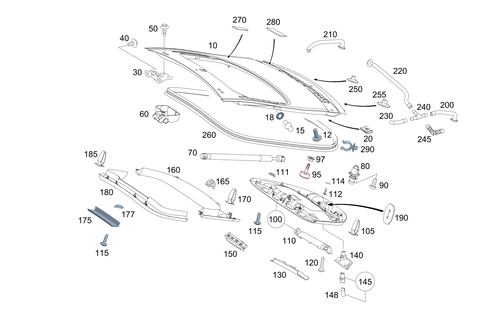 Trunk Lid for 2021 Mercedes-Benz AMG GT Black Series #0
