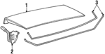 E5DZ5440110A - Body: Lid for Ford: LTD | Mercury: Marquis Image