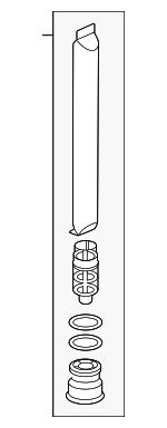 80101T31H01 - HVAC: A/C Receiver Drier for Honda Image