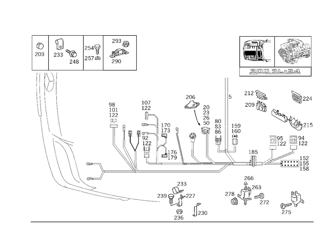1295402506 - Electrical Equipment and Instruments: Electric Line for Mercedes-Benz Image image