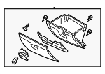 FE0164030C02 - : Glove Box Assembly for Mazda: RX-8 Image
