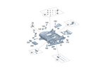 9142100 - Front Seat: Suspension, Cushion for Mercedes-Benz Image