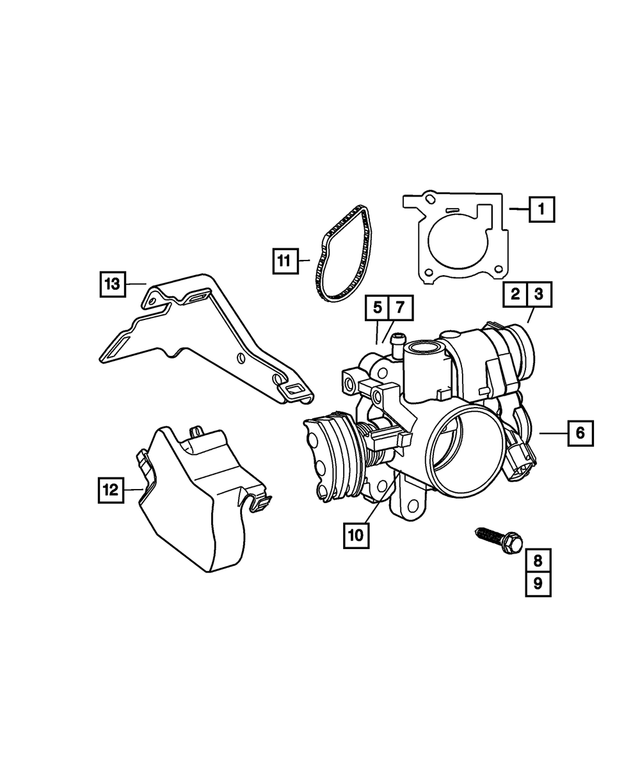 6501690 - Fuel: Hex Flange Head Bolt for Mopar Image image