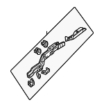 MR485736 - Body: Rail Assembly for Mitsubishi Image