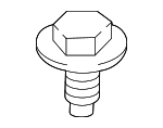7119907898 - Body: Under Cover Bolt for BMW Image