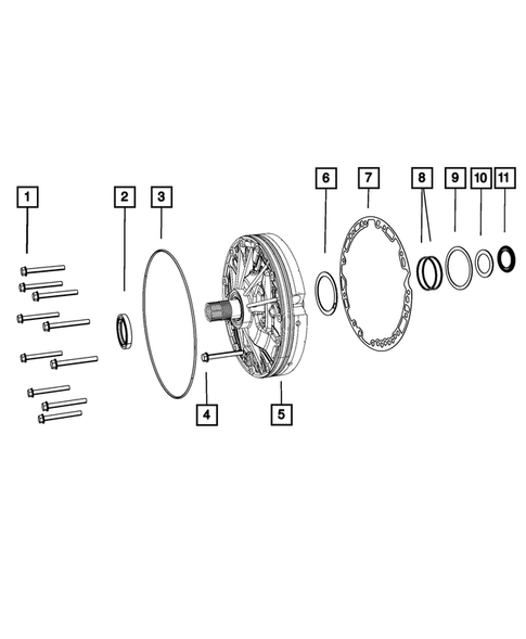 Oil Pump for 2008 Dodge Ram 3500 #0