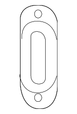 WT35XDHAA - Body: Center Bezel for Chrysler: 300 | Dodge: Caliber | Jeep: Commander, Compass, Grand Cherokee, Patriot Image