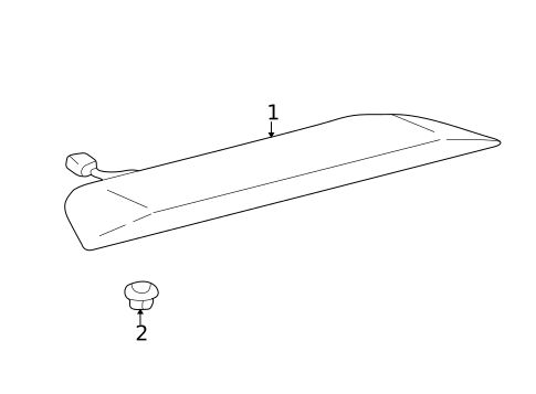 High Mount Lamps for 2000 Toyota Celica #0