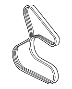 38920PCX024 - : 2000-2009 Honda S2000 - Belt Compressor for Honda: S2000 Image