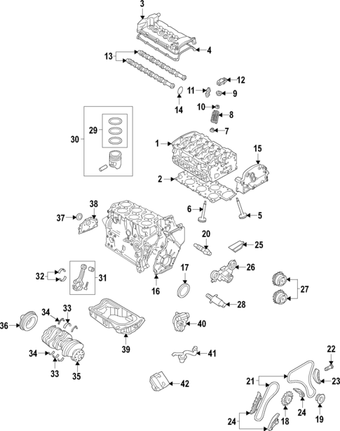Oil Cooler for 2023 Volkswagen Atlas #0