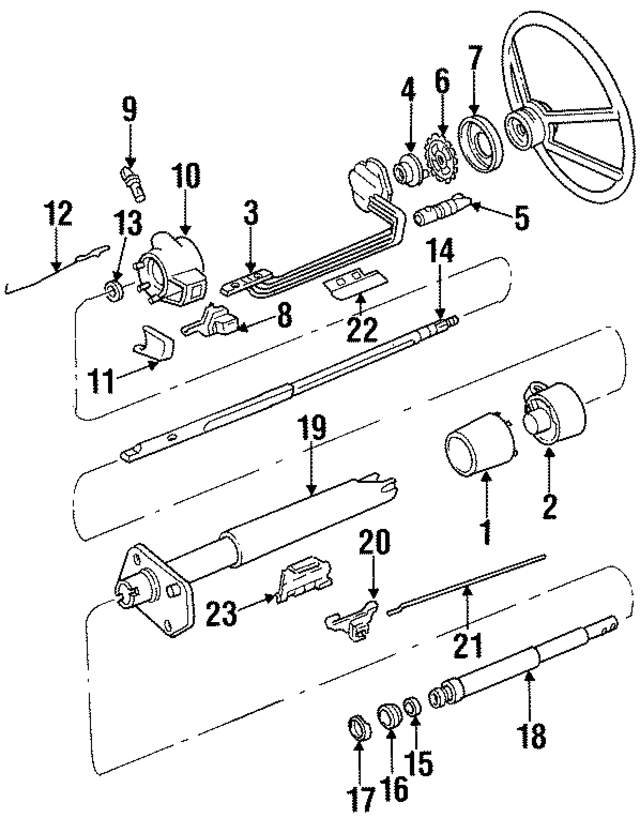 7848753 - Steering: Shroud for GM Image