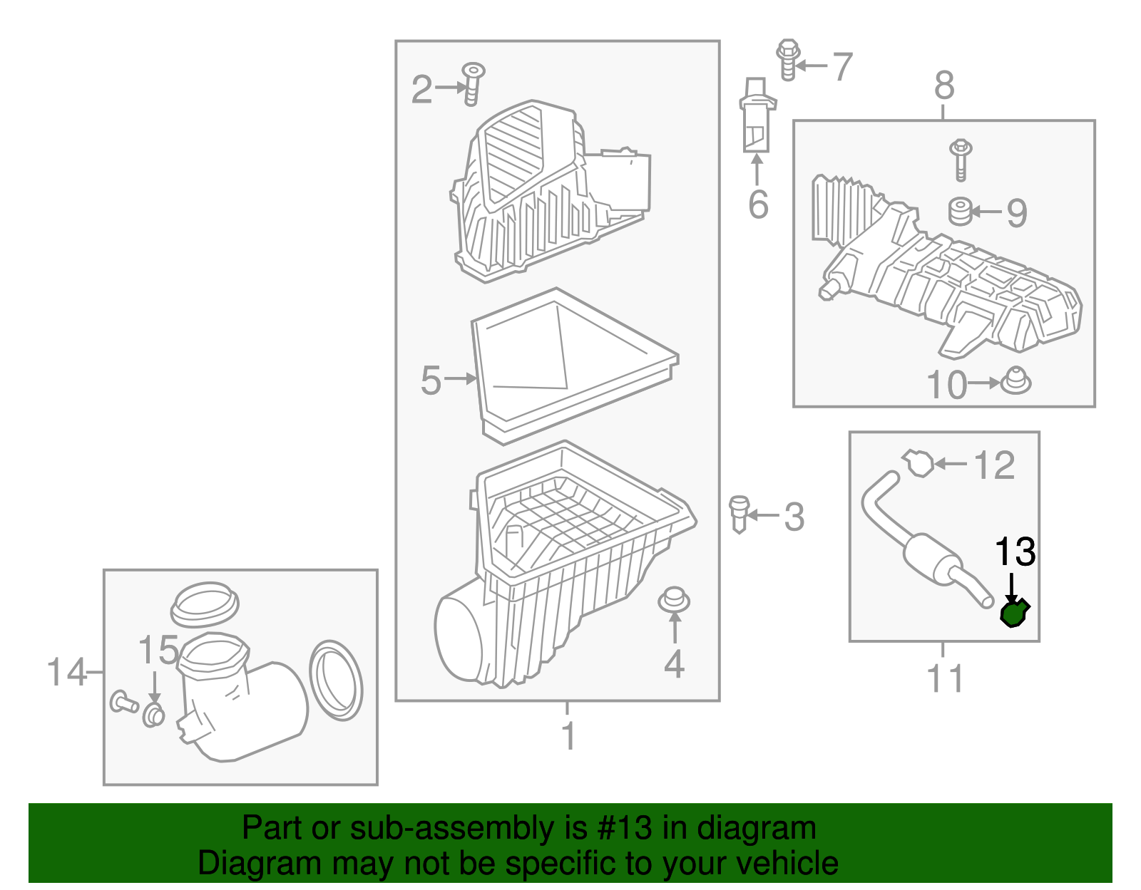 2018-2024 GM Engine Oil Cooler Coolant Inlet Hose Clamp 12680865 | Shop ...