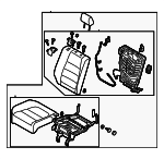 KD355720XP34 - : Seat Assembly for Mazda Image