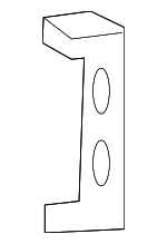 55360324AF - Body: Gate Bumper for Mopar Image