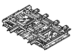 65100XA000 - Body: Floor Pan for Kia Image
