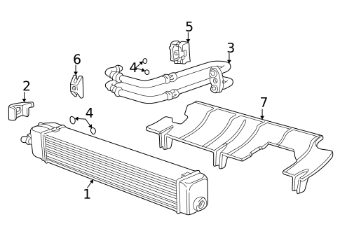 Oil Cooler for 2002 BMW Z3 #0