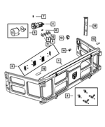 68027145AB - Body Sheet Metal Except Doors: Pickup Box Extension Panel for Mopar Image