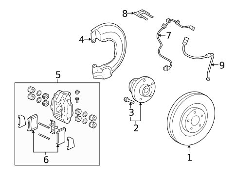 Anti-Lock Brakes for 2008 Mitsubishi Lancer #0