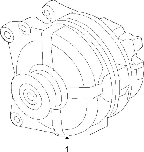 Alternator for 2020 Volkswagen Arteon #2