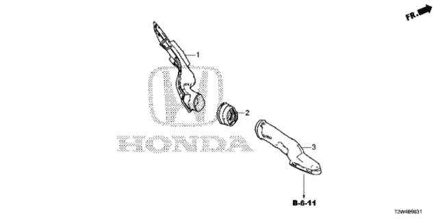 IPU Inlet Duct for 2017 Honda Accord #0