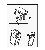 5890175020E1 - Body: Console Body for Lexus: HS250h Image