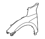 60261TBAA00ZZ - : Fender for Honda: Civic Image