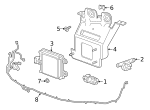 11570498 - Body: Mount Bracket Bolt for GM Image