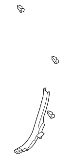 4B0867768C5SW - Body: Lower Trim Panel for Audi: A6, A6 Quattro Image