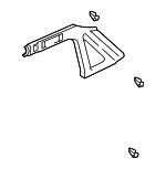 4B5868277CKSL - Body: Upper Trim Panel for Audi: A6, A6 Quattro Image