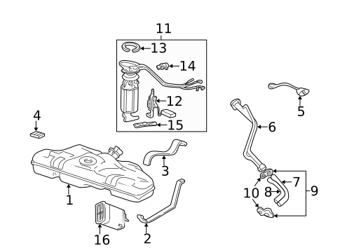 Filters for 1998 Chevrolet Malibu #1