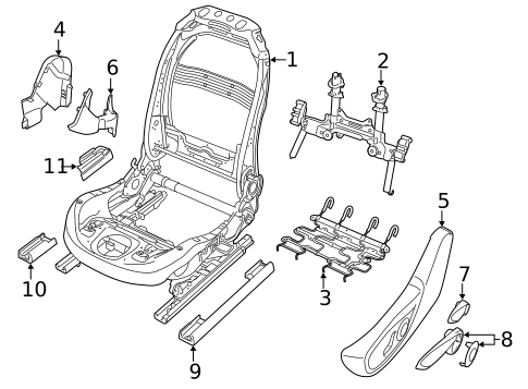 Tracks & Components for 2018 Jeep Cherokee #1