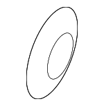 545591F000 - Suspension: Stabilizer Link Nut for Genesis: Electrified G80, Electrified GV70, G70, G80, G90, GV60, GV70, GV80, GV80 Coupe | Hyundai: Accent, Elantra, Elantra Coupe, Elantra GT, Elantra N, Equus, Genesis, Genesis Coupe, Ioniq, Ioniq 5, Ioniq 6, Kona, Kona Electric, Kona N, Nexo, Palisade, Santa Cruz, Santa Fe, Santa Fe Sport, Santa Fe XL, Sonata, Tucson, Veloster, Veloster N, Venue Image