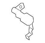 LR123842 - : 2020 Land Rover Range Rover Evoque - Transceiver Bracket for Land Rover: Range Rover Evoque Image