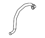 11727836514 - Emission System: Suction Hose for BMW: 525i, 525xi, 528i, 528i xDrive, 528xi, 530i, 530xi, 535i, 535i xDrive, 535xi, 550i, M5, M6 Image