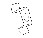 8934850050 - Body: Stay Bracket Clip for Lexus Image
