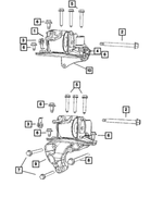 5105489AD - Engine Mounting: Engine Mount Insulator for Mopar Image