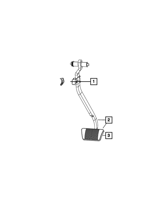 4779601AA - Brakes: Brake Pedal And Pad for Mopar Image