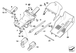 32311094266 - Steering: Support.Bracket W/Steering Column Tube for BMW Image