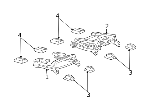 Tracks & Components for 2008 Buick LaCrosse #0