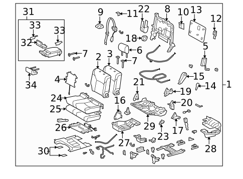 Heated Seats for 2018 Lexus LX570 #5