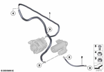 12427810863 - Engine Electrical System: Cable, Altern, Start Motor Supp Point B+ for BMW Image