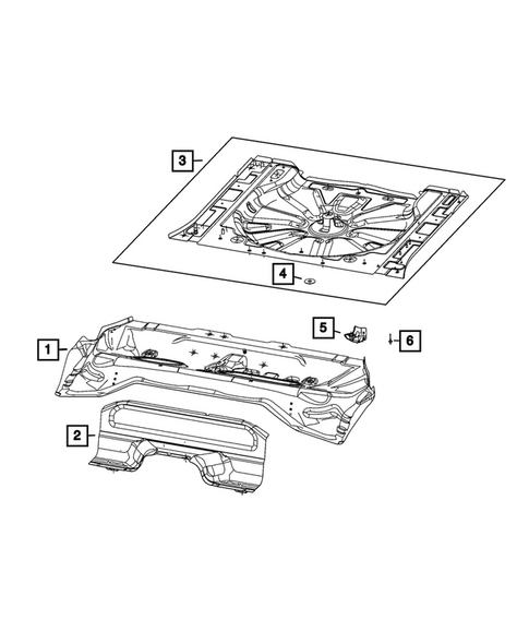 Floor Pans for 2023 Jeep Renegade #3