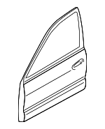 MN150243 - : Door Shell for Mitsubishi: Galant Image