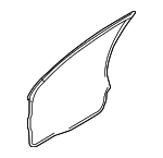 MR599968 - : Surround Weather-Strip for Mitsubishi: Galant Image