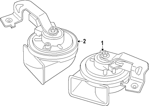 Horn for 2024 BMW i4 #0