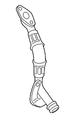 11427562800 - Engine: Outlet Pipe for BMW Image